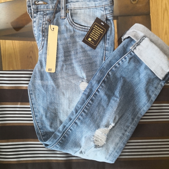 Kut from the Kloth Denim - Kut boyfriend distressed jeans